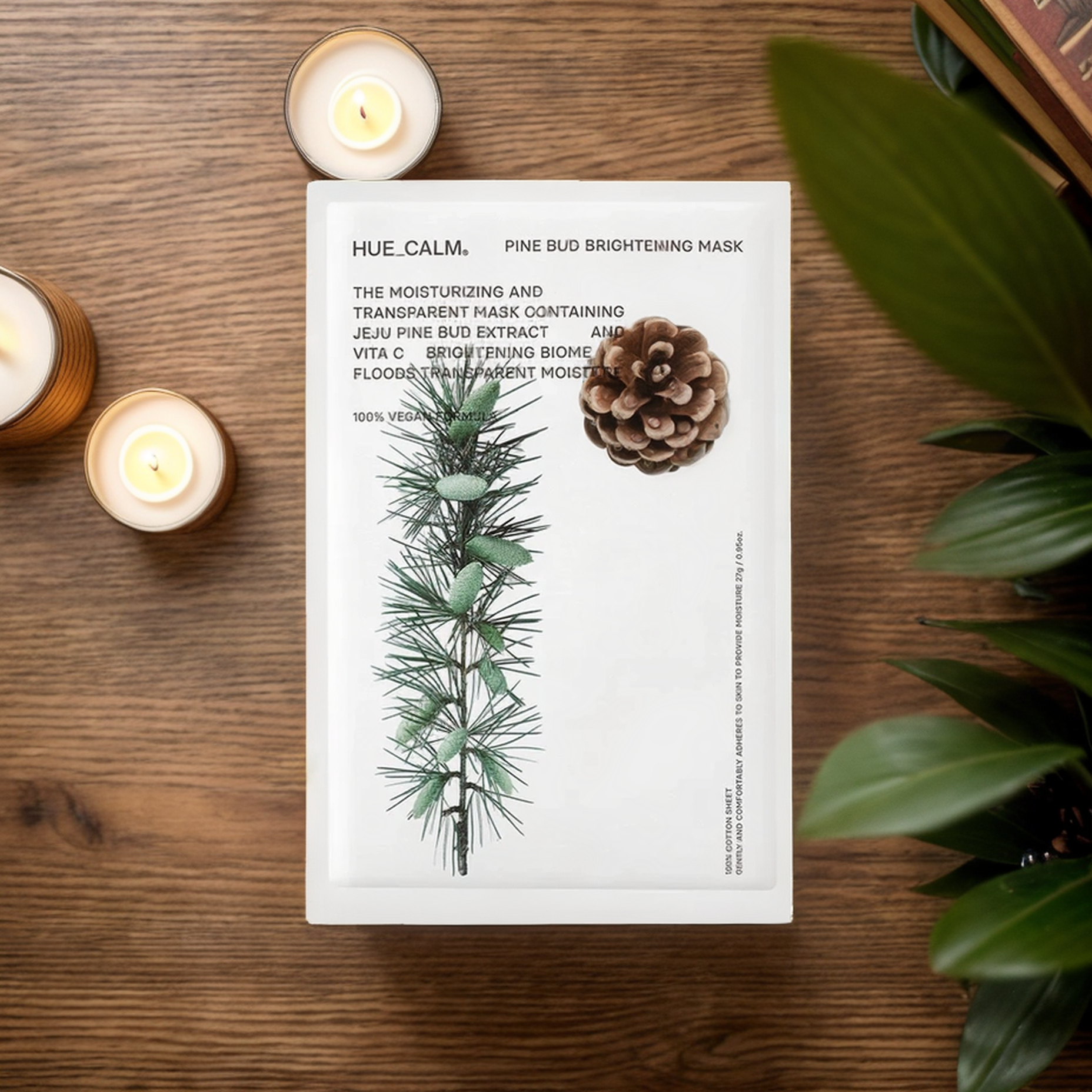 HUECALM パインバッドブライトニングマスク