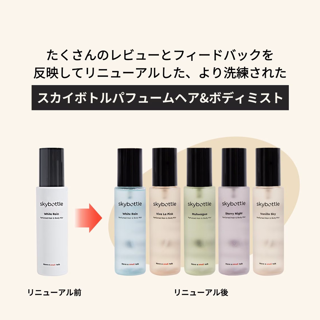 skybottle パフュームドヘア&ボディミスト|ビバ・ラ・ピンク