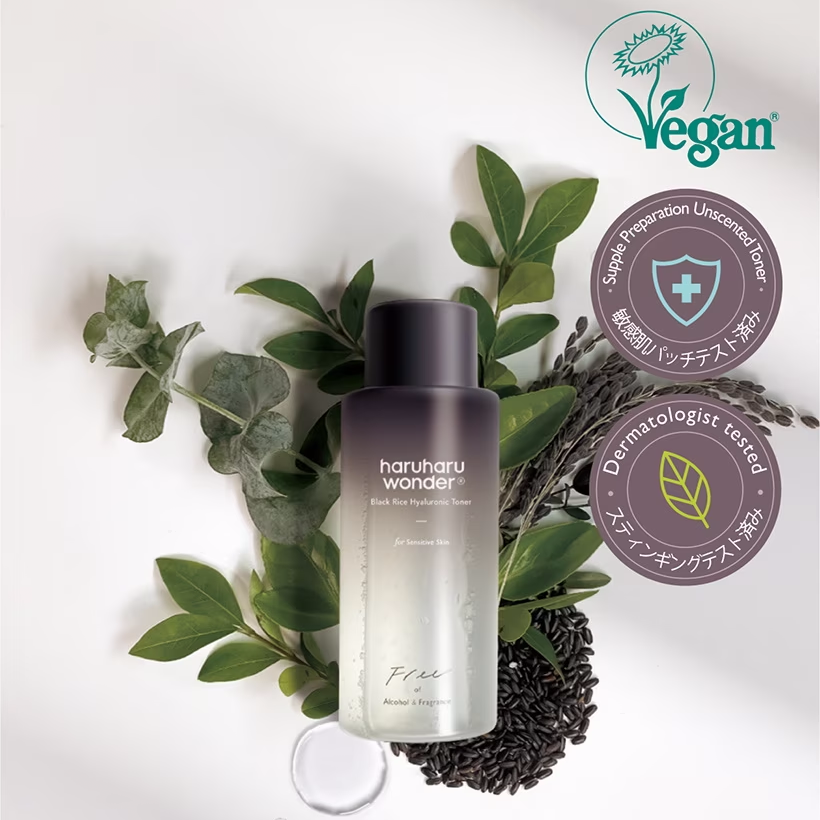 Haruharu Wonder ブラックライスヒアルロニックトナー