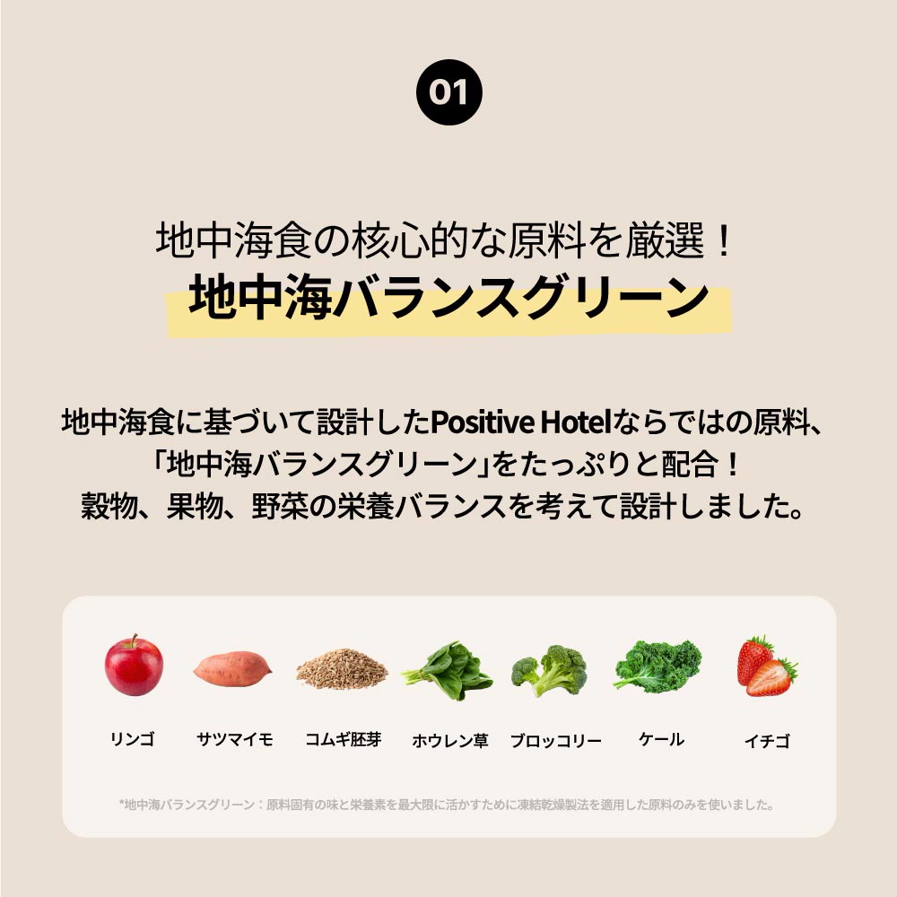 POSITIVE HOTEL イージーバッグ チックピーグレイン