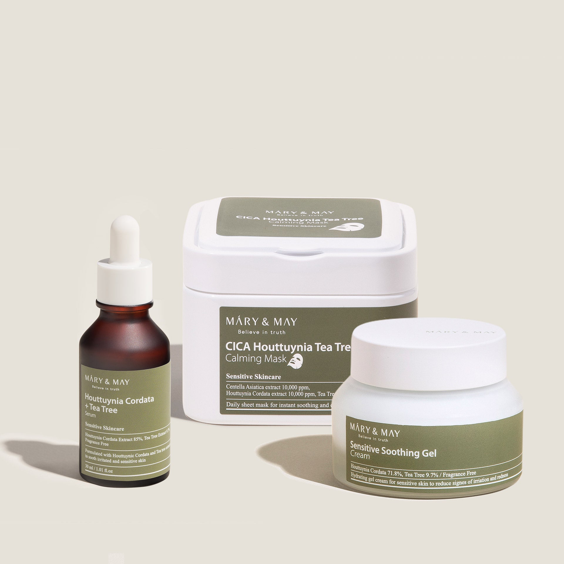 Mary&May スージングケアセット