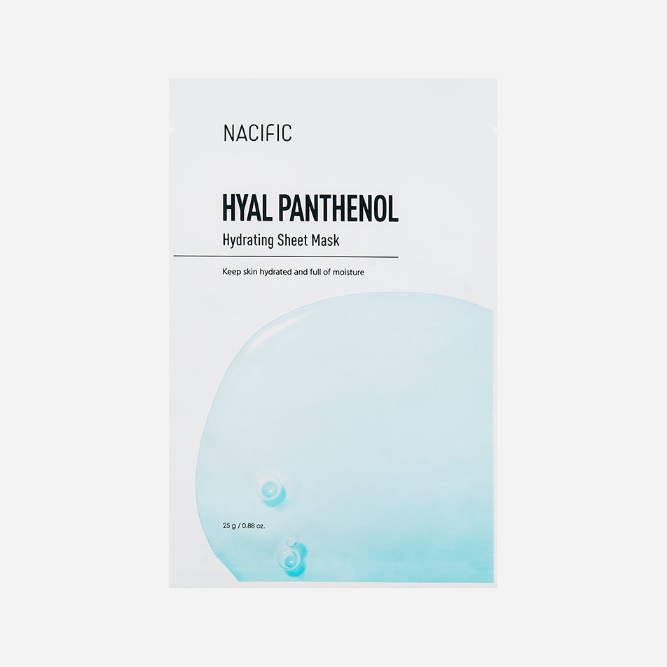 NACIFIC ヒアルパンテノールハイドレーティングシートマスク