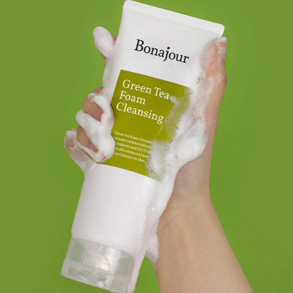 【送料無料】Bonajour グリーンティーゆらぎ肌ケアセット