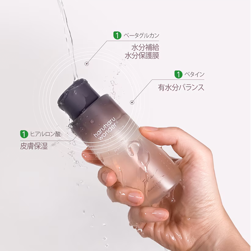 Haruharu Wonder ブラックライスヒアルロニックトナー