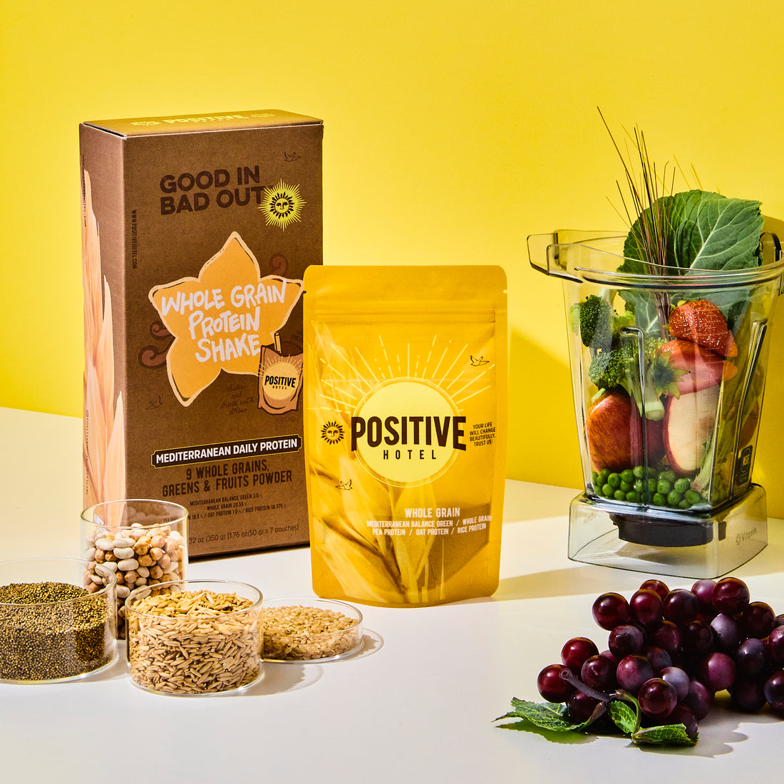 POSITIVE HOTEL イージーバッグ チックピーグレイン