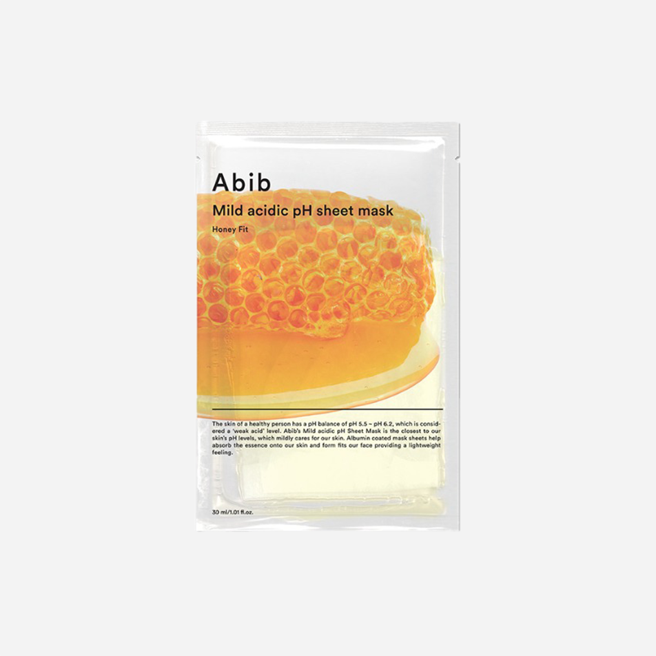 Abib 弱酸性pHシートマスク|ハニーフィット