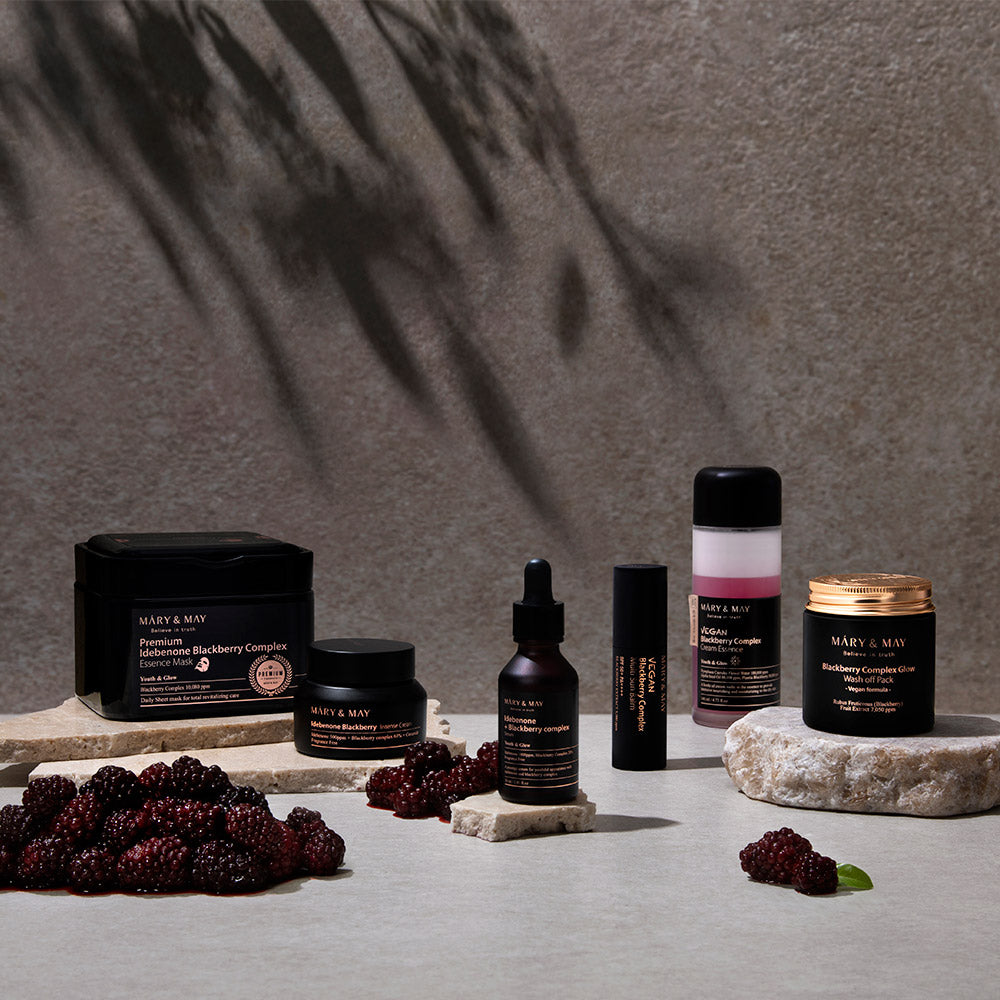 Mary&May ブラックベリーコンプレックスグロウウォッシュオフパック|125g