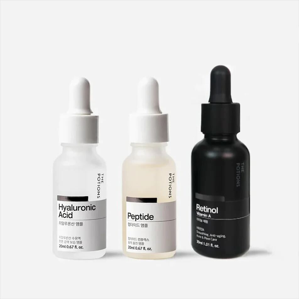 THE POTIONS ユースフルハイトリオ|美容液3点セット