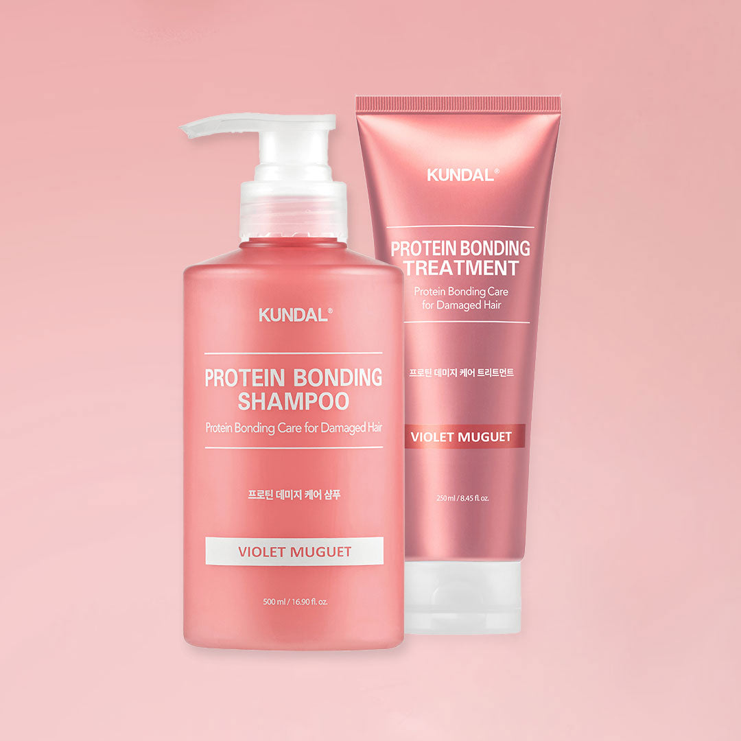 KUNDAL スペシャルダメージヘアケアセット|バイオレットミュゲの香り