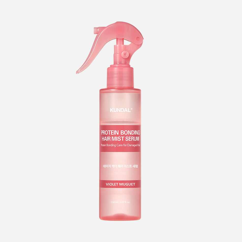 KUNDAL プロテイン ダメージケアヘアミストセラム|バイオレットミュゲ