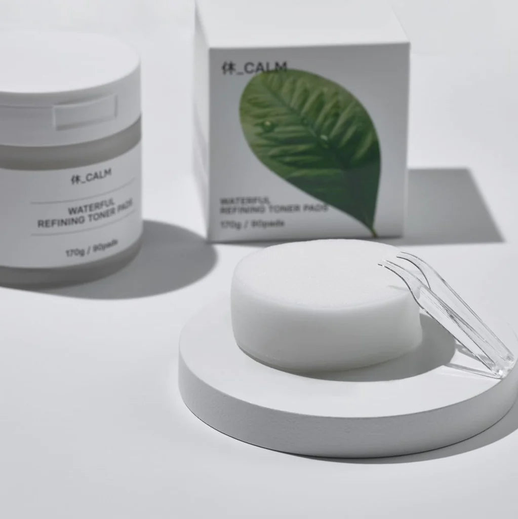 HUECALMウォーターフル リファイニングトナーパッド