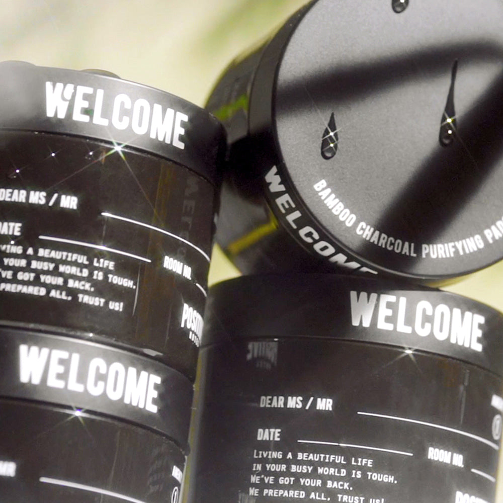 POSITIVE HOTEL バンブーチャコールピュリファイングパッド