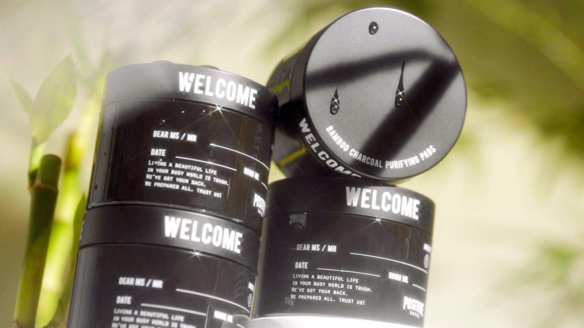 POSITIVE HOTEL バンブーチャコールピュリファイングパッド