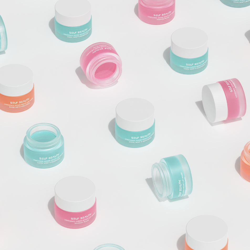 SELFBEAUTY ユニコーングッドナイトリップマスク