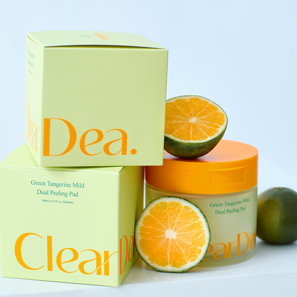 ClearDea 青ミカンマイルドデュアルピーリングパッド