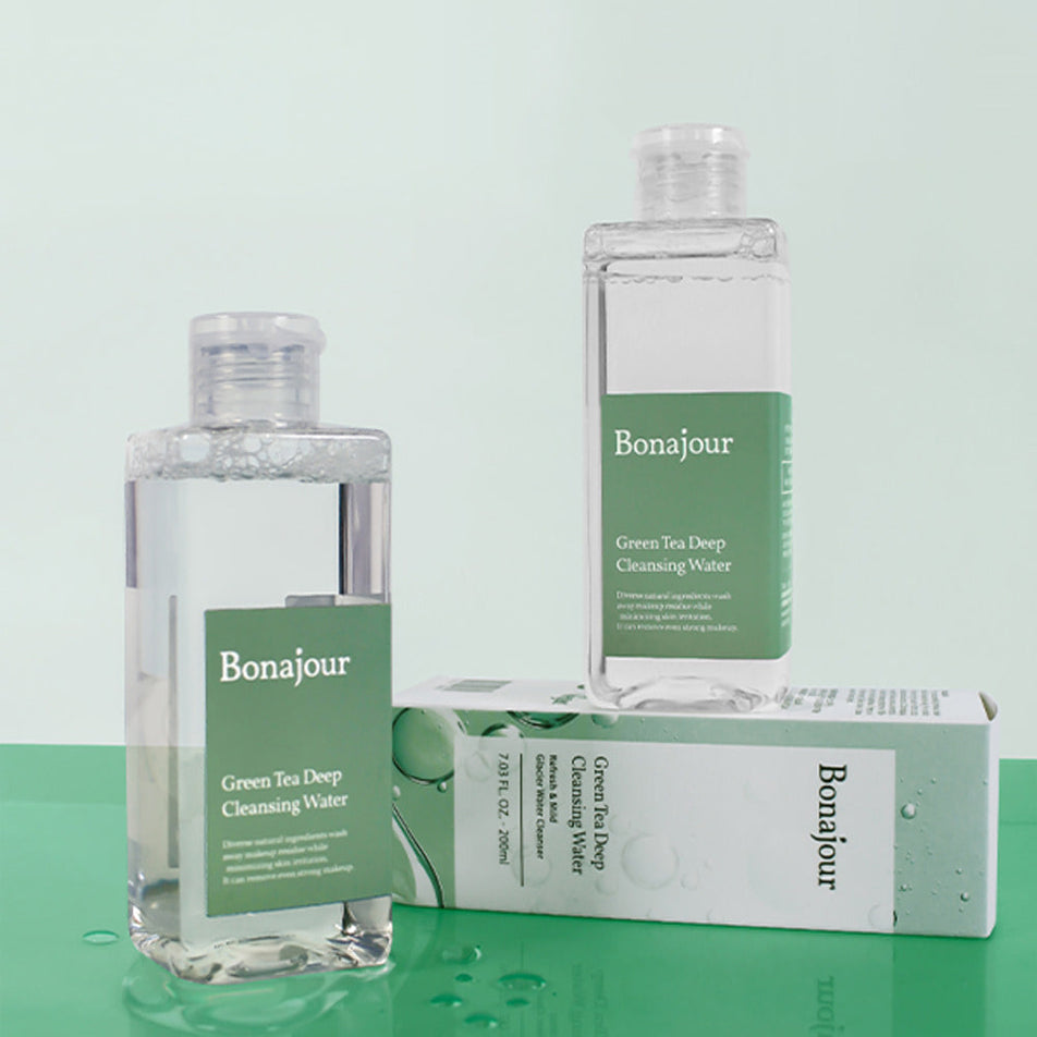 【送料無料】Bonajour グリーンティーゆらぎ肌ケアセット