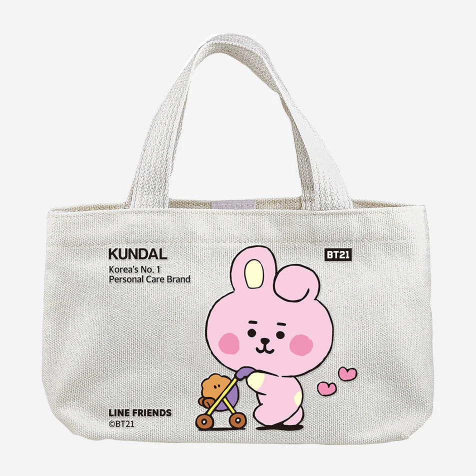 KUNDAL プロテインダメージケア シャンプー＆トリートメントセット《レザーアイリス》｜BT21コラボバッグ付き
