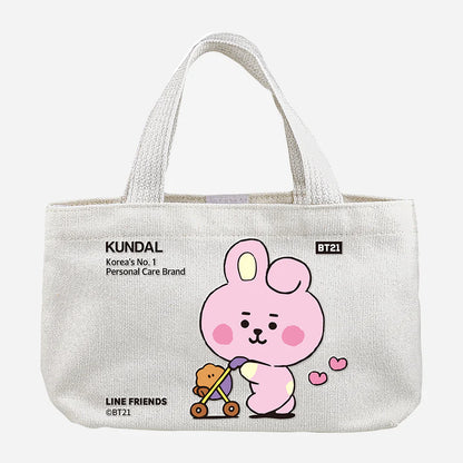 KUNDAL プロテインダメージケア シャンプー＆トリートメントセット《レザーアイリス》｜BT21コラボバッグ付き