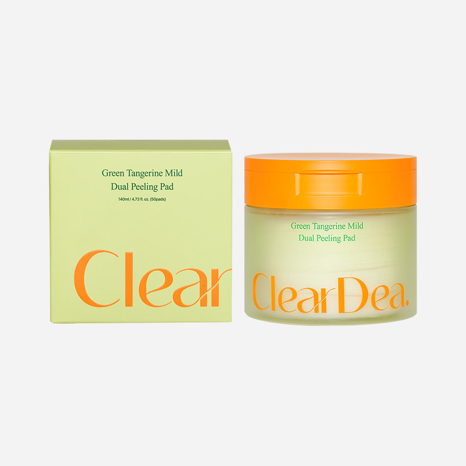 ClearDea 青ミカンマイルドデュアルピーリングパッド