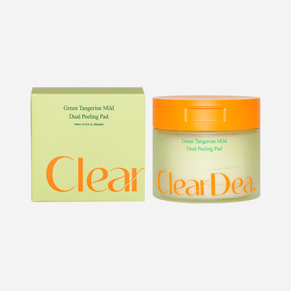 ClearDea 青ミカンマイルドデュアルピーリングパッド