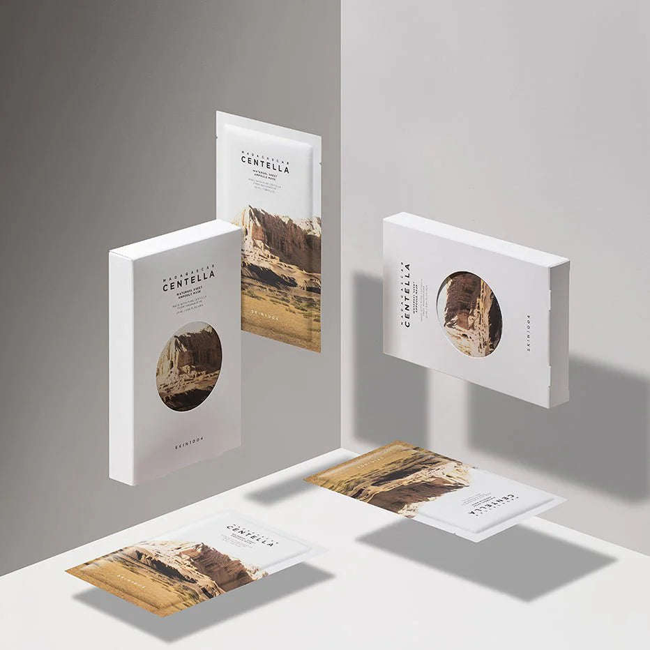 SKIN1004 マダガスカルセンテラウォータージェルシートアンプルマスク