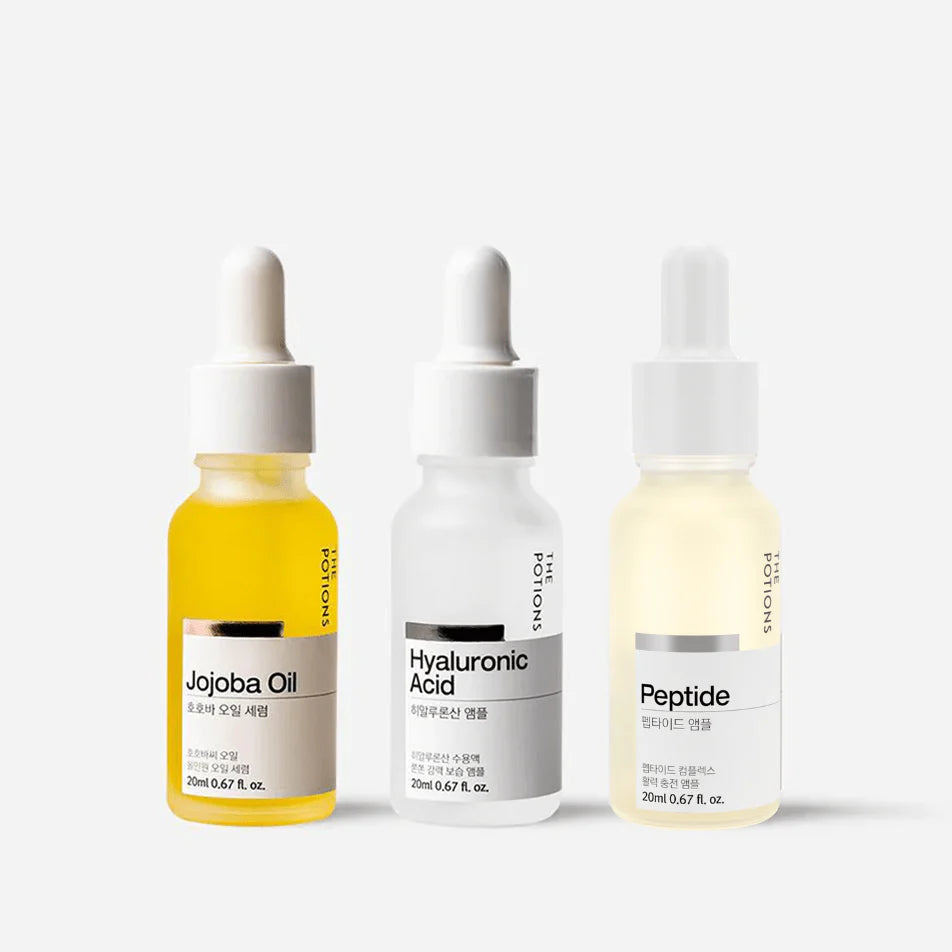 THE POTIONS うるおい集中ケア3本セット