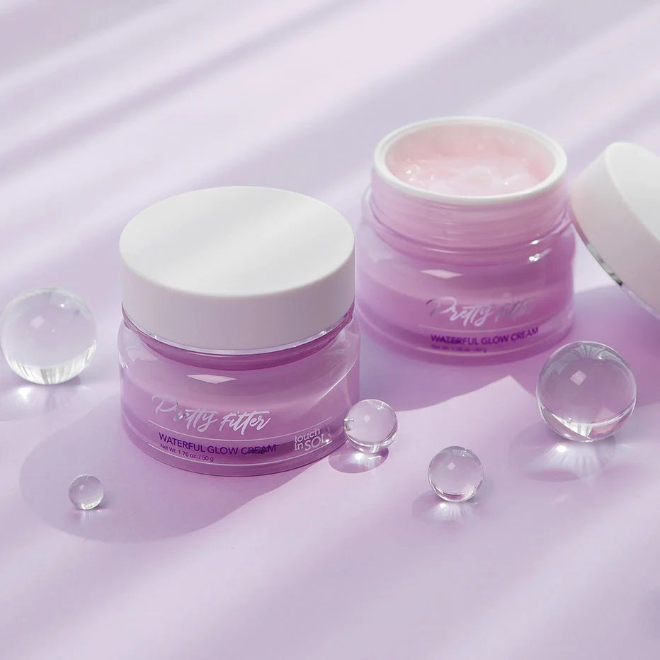 タッチインソル プリティフィルターウォーターフルグロウクリーム